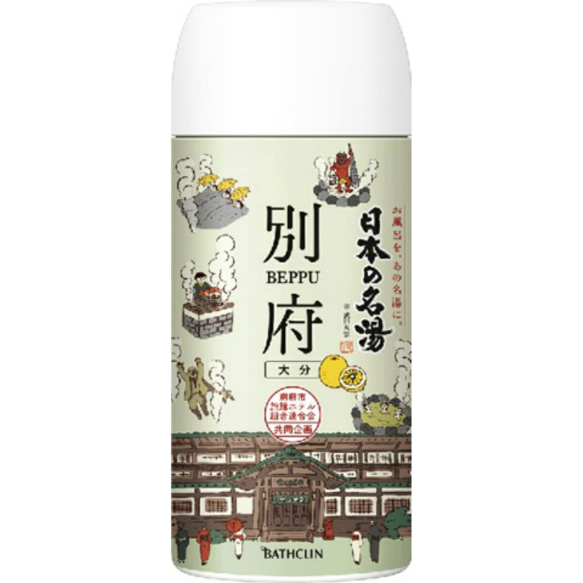 【送料込・まとめ買い×12個セット】バスクリン 日本の名湯 別府 450g