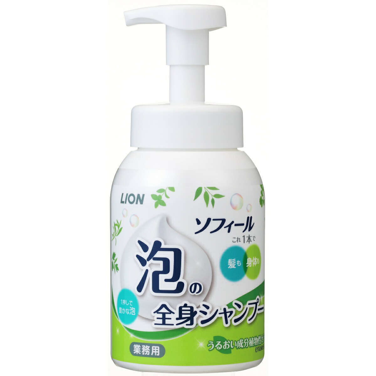 【送料込・まとめ買い×12個セット】ライオン ソフィール 泡の全身シャンプー 500ml 1個|日用品&生活雑貨の店「カットコ」