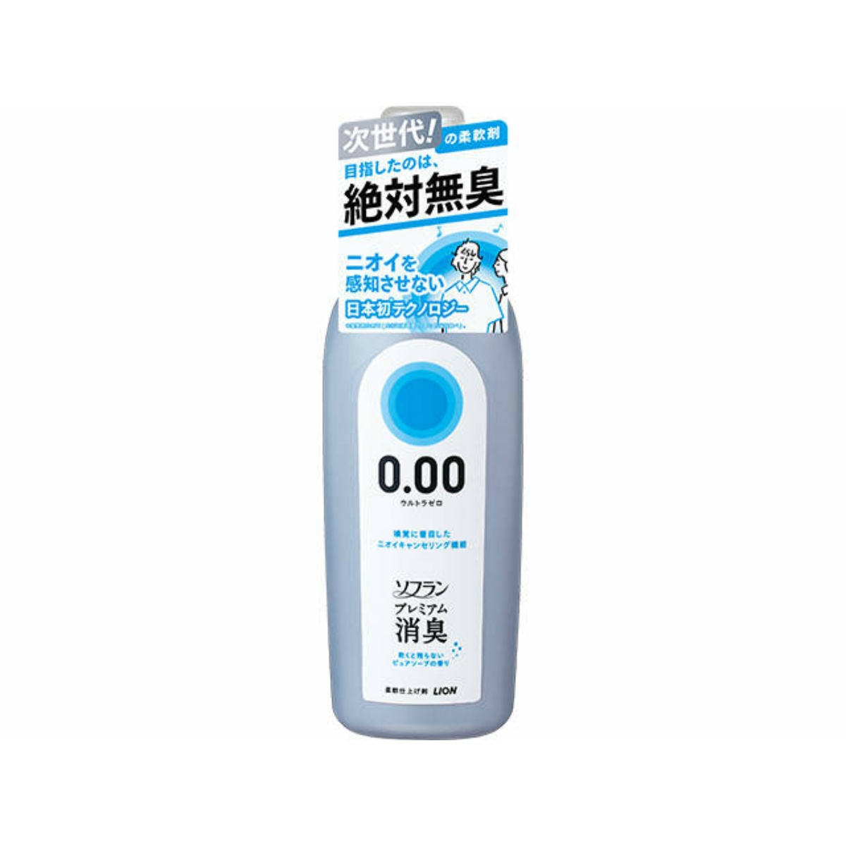 【送料込・まとめ買い×12個セット】ライオン ソフラン プレミアム 消臭 ウルトラゼロ 本体 530ml