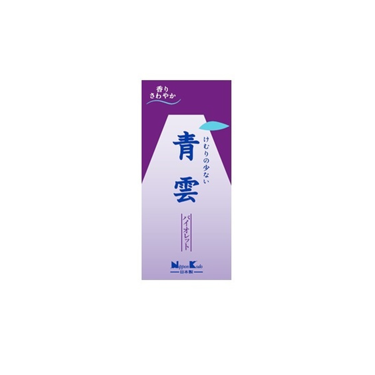 【送料込・まとめ買い×100個セット】日本香堂 青雲 バイオレット バラ詰 約80g