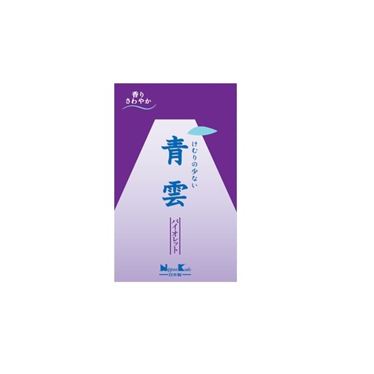 【送料込・まとめ買い×5個セット】日本香堂 青雲 バイオレット バラ詰 約190g