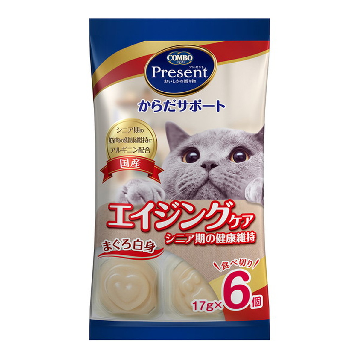 日本ペットフード コンボ プレゼント 17g×6個 キャット からだサポート 腎臓の健康維持