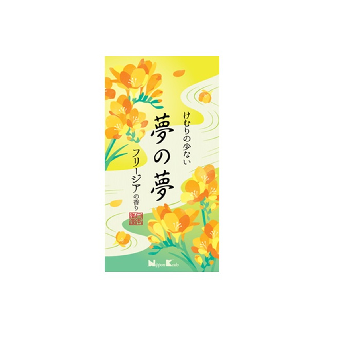 【送料込・まとめ買い×100個セット】日本香堂 夢の夢 フリージアの香り バラ詰 100g 線香 27,858円