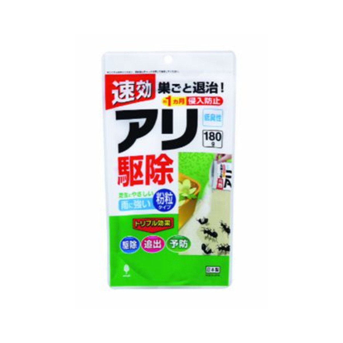 【送料込・まとめ買い×48個セット】紀陽除虫菊 アリ 駆除 粉タイプ 180g