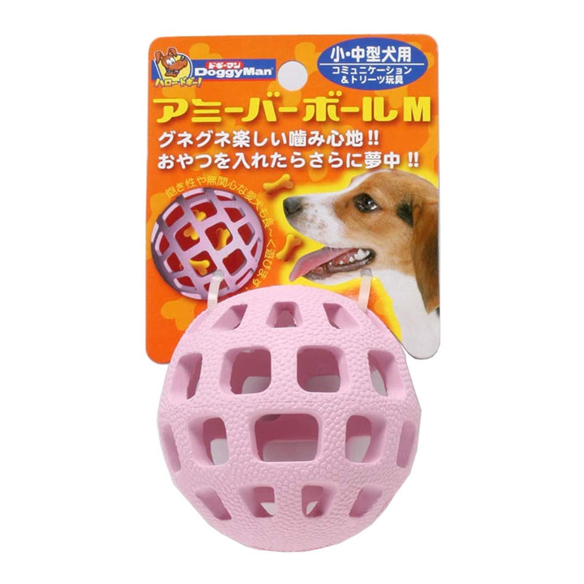 【送料込・まとめ買い×48個セット】ドギーマン DoggyMan アミーバー ボール M 犬用|日用品&生活雑貨の店「カットコ」