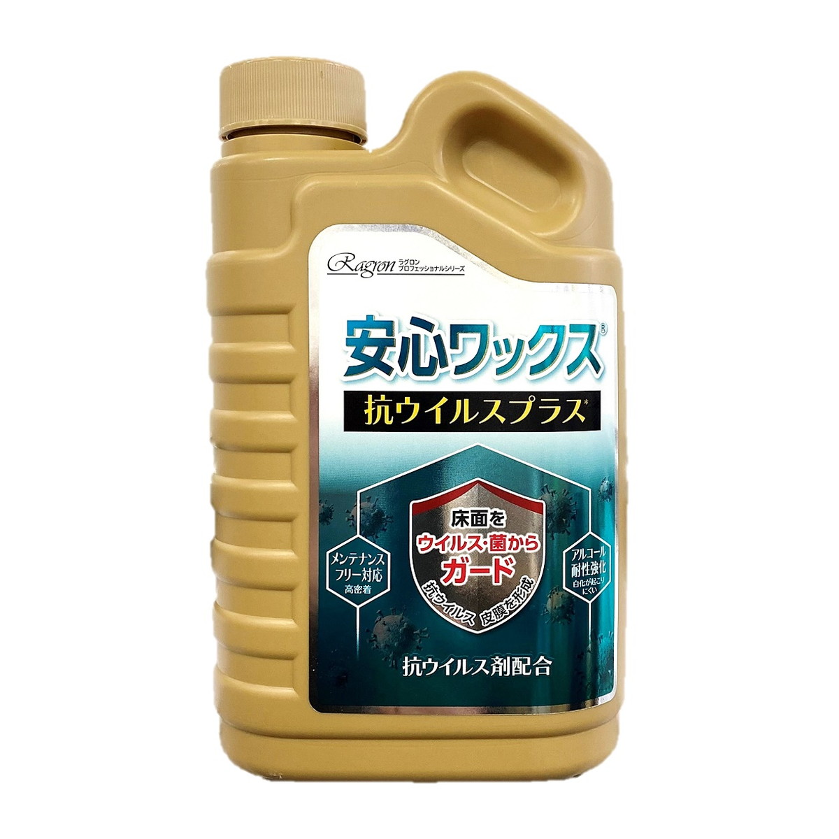 【送料込・まとめ買い&times;24個セット】ラグロン 安心ワックス 抗ウイルスプラス 500ｍｌ｜日用品＆生活雑貨の店「カットコ」