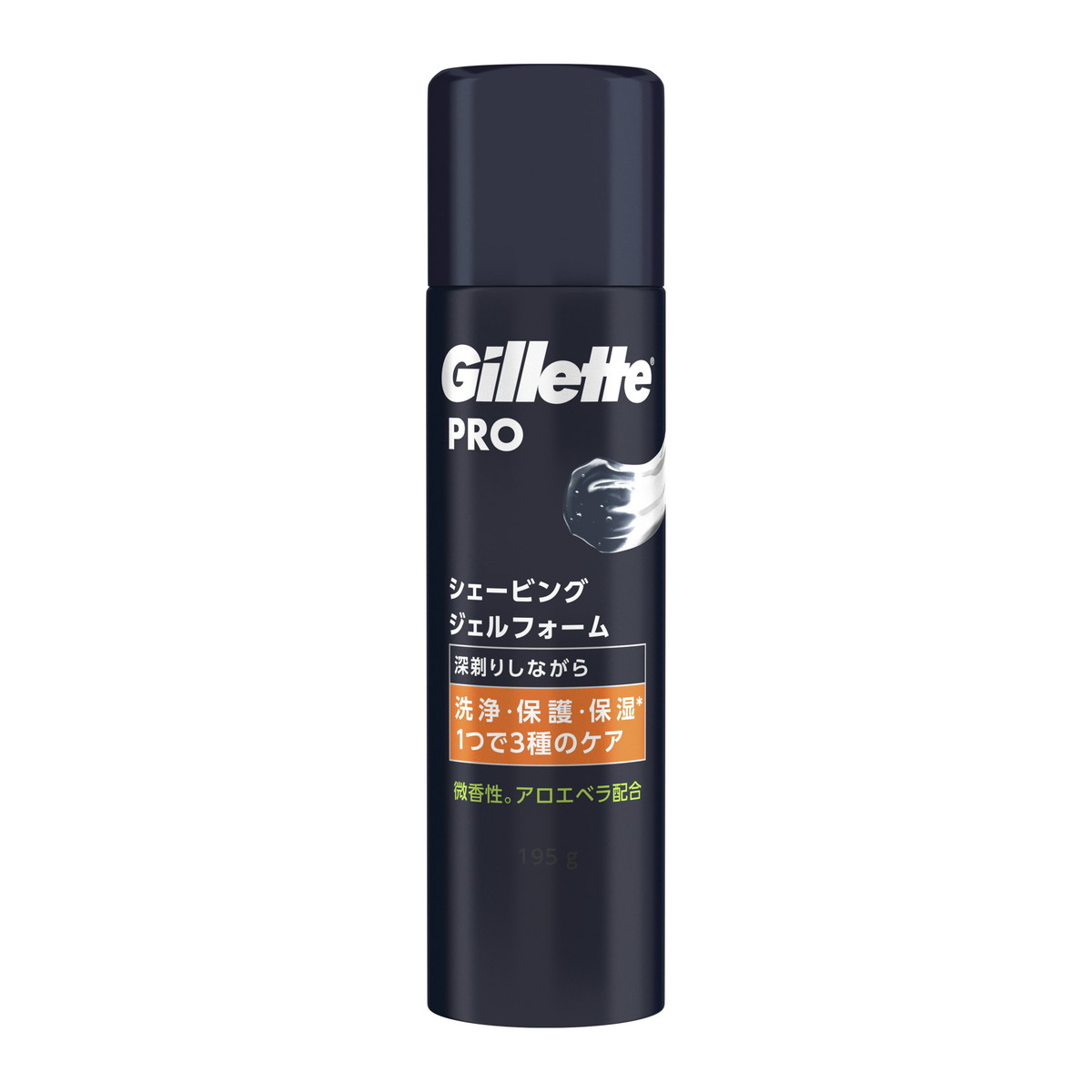 【送料込・まとめ買い×24個セット】P&G ジレット Gillette PRO シェービング ジェルフォーム 195g