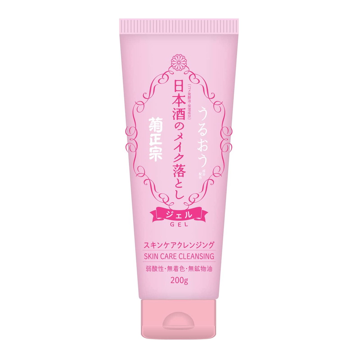 【送料込・まとめ買い×30個セット】菊正宗 日本酒のメイク落とし スキンケア クレンジング ジェル 200g