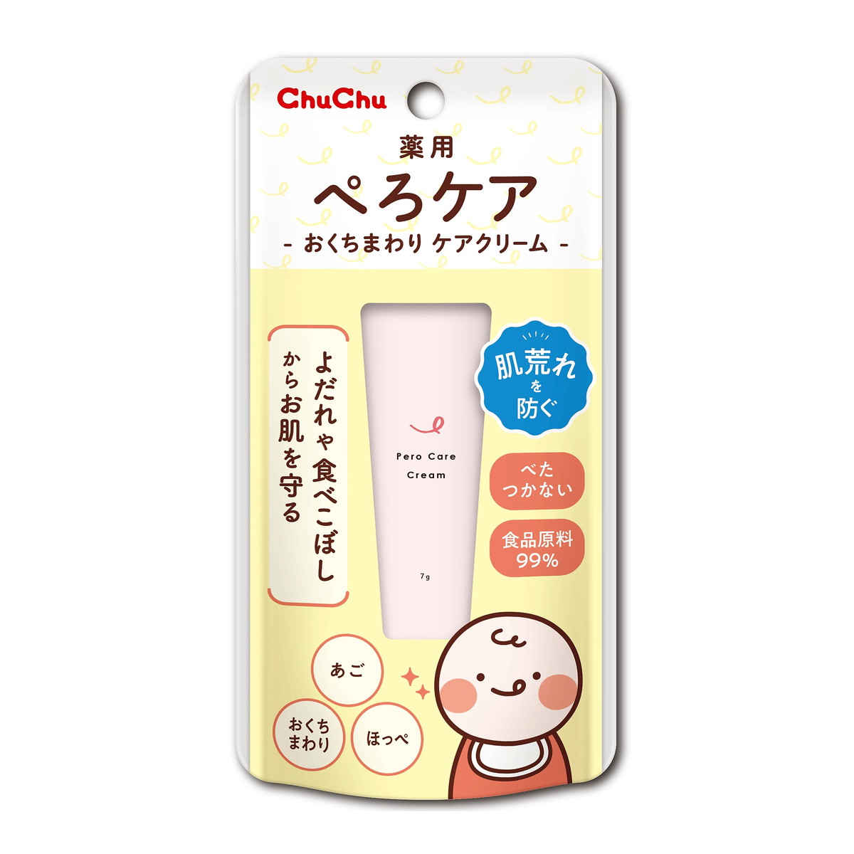 【送料込・まとめ買い×60個セット】ジェクス チュチュ 薬用 ぺろケア おくちまわり ケアクリーム 7g|日用品&生活雑貨の店「カットコ」