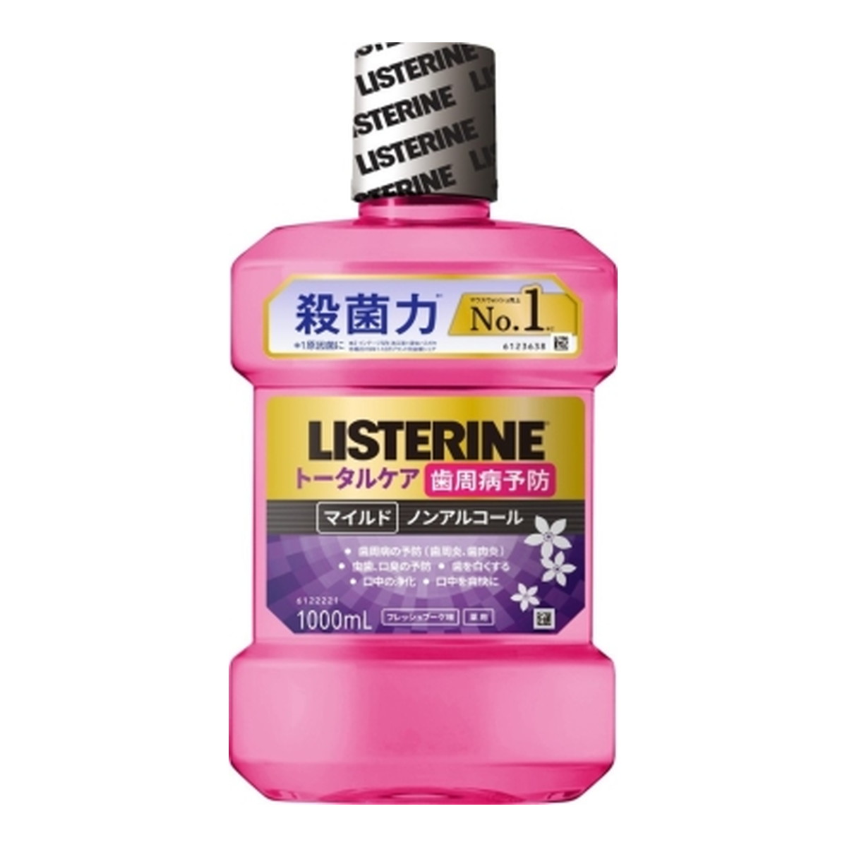 【送料込・まとめ買い×6個セット】JNTLコンシューマーヘルス 薬用 リステリン トータルケア 歯周マイルド 1000mL 液体歯磨き