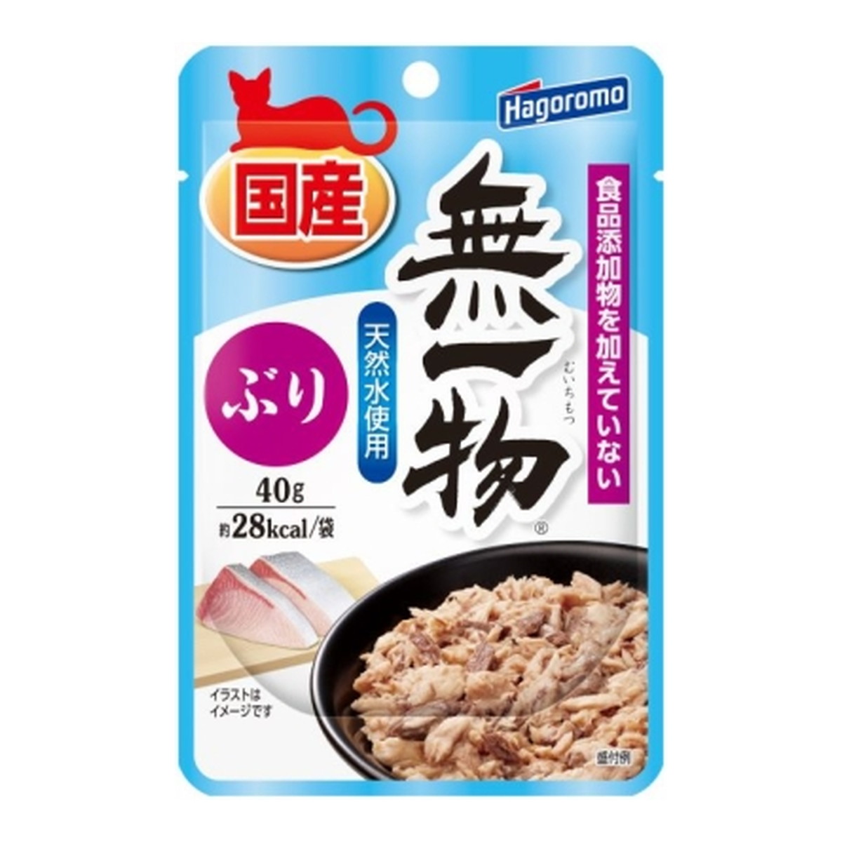 【送料込・まとめ買い&times;96個セット】はごろもフーズ 無一物 パウチ ぶり 40g キャットフード｜日用品＆生活雑貨の店「カットコ」 10,601円