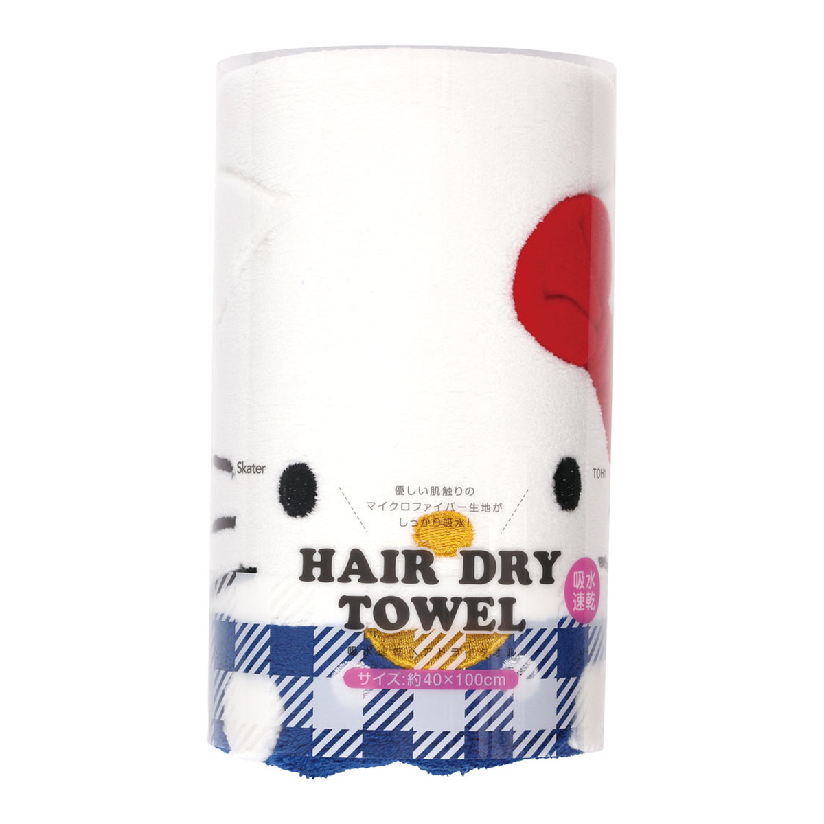【送料込・まとめ買い×80個セット】スケーター 吸水速乾 ヘアドライ タオル ハローキティ TOH1 55,351円