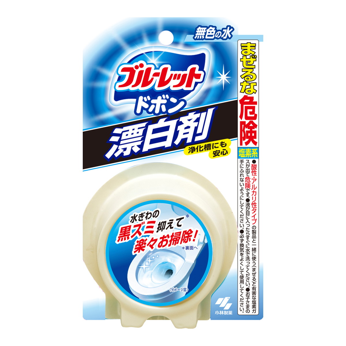 【送料込・まとめ買い&times;48個セット】小林製薬 ブルーレット ドボン 漂白剤 120g トイレ用洗剤｜日用品＆生活雑貨の店「カットコ」