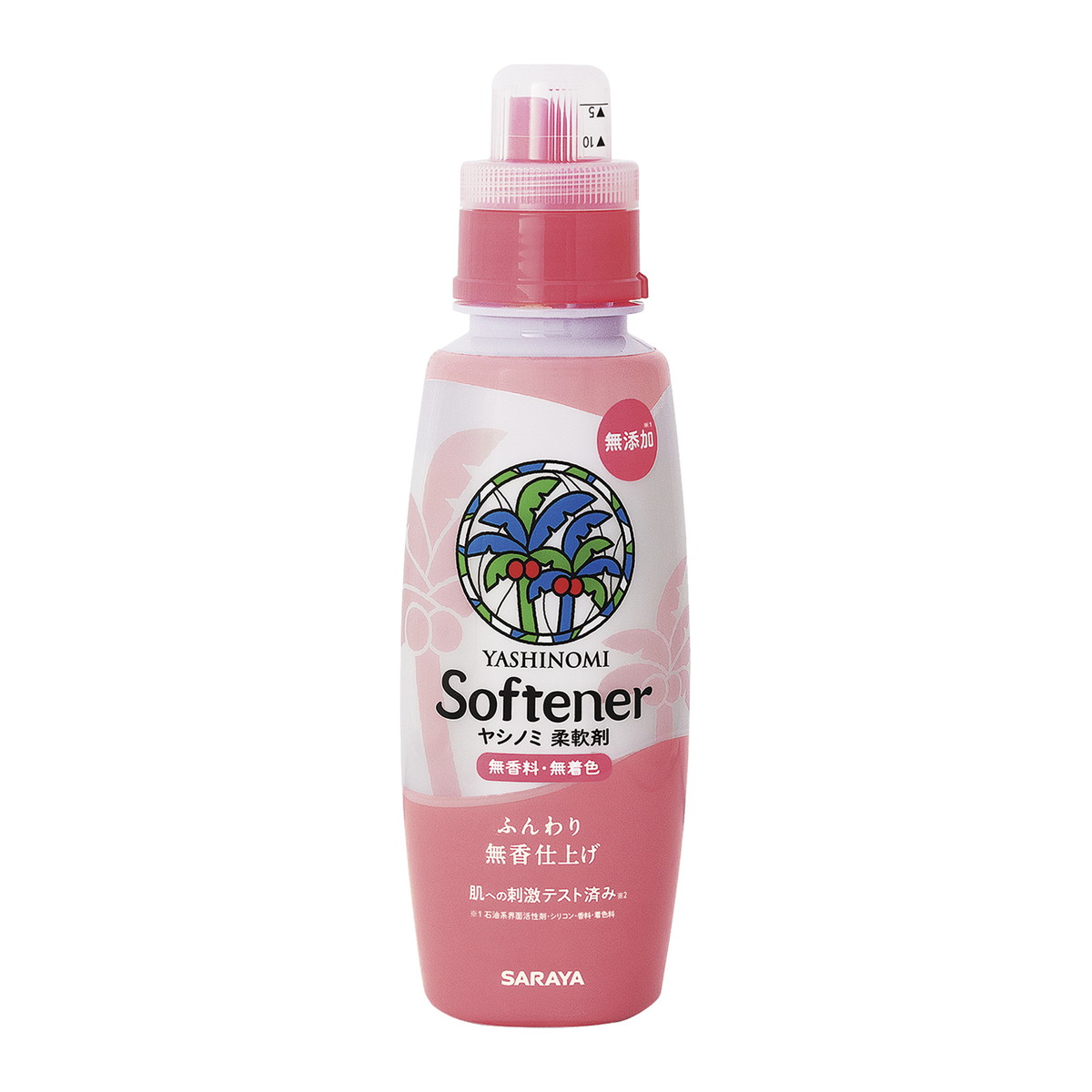 【送料込・まとめ買い×16個セット】サラヤ SARAYA ヤシノミ 柔軟剤 本体 無香料 520mL