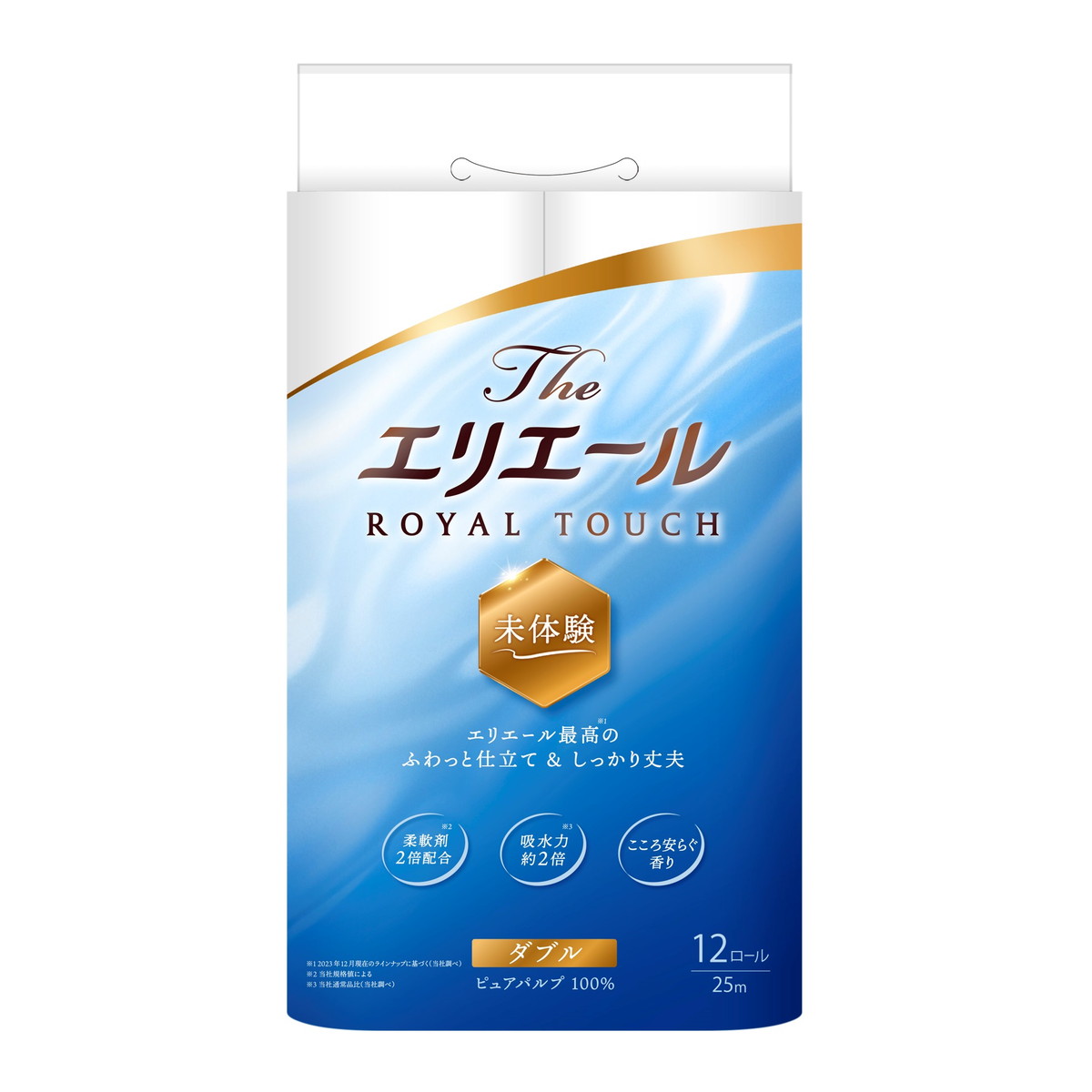 【送料込・まとめ買い×6個セット】大王製紙 Theエリエール トイレットティシュー ダブル 12ロール入