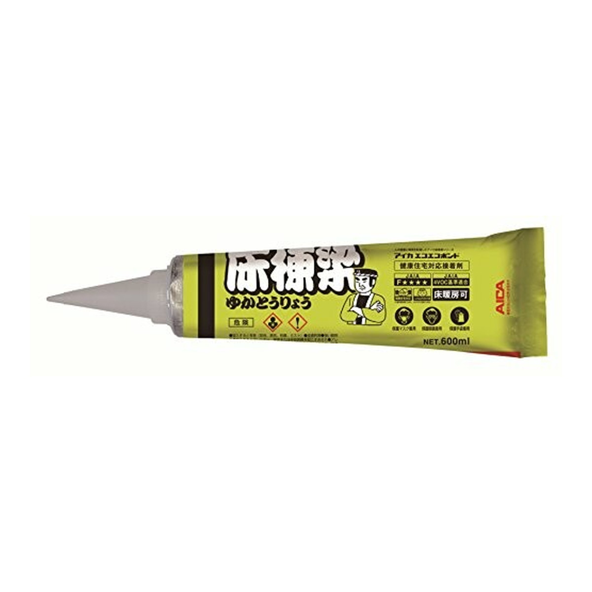 【送料込・まとめ買い×12個セット】アイカ工業 床棟梁 JW-400NF ネダ フロア 束兼用 無溶剤 600mL