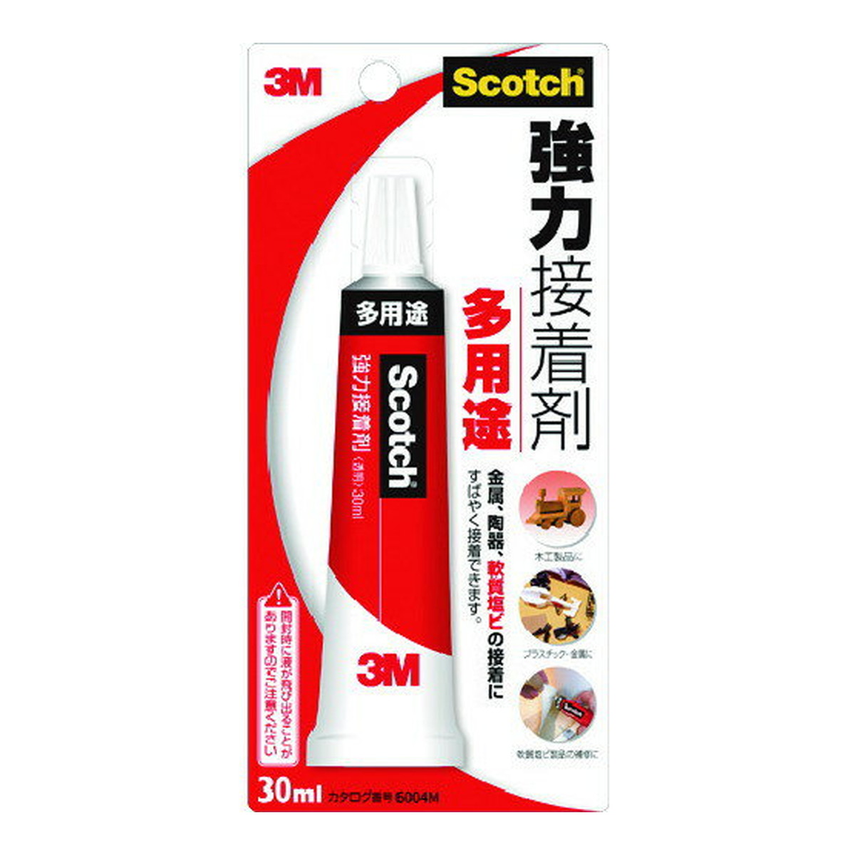 【送料込・まとめ買い×12個セット】3M スコッチ 強力 接着剤 多用途 30mL