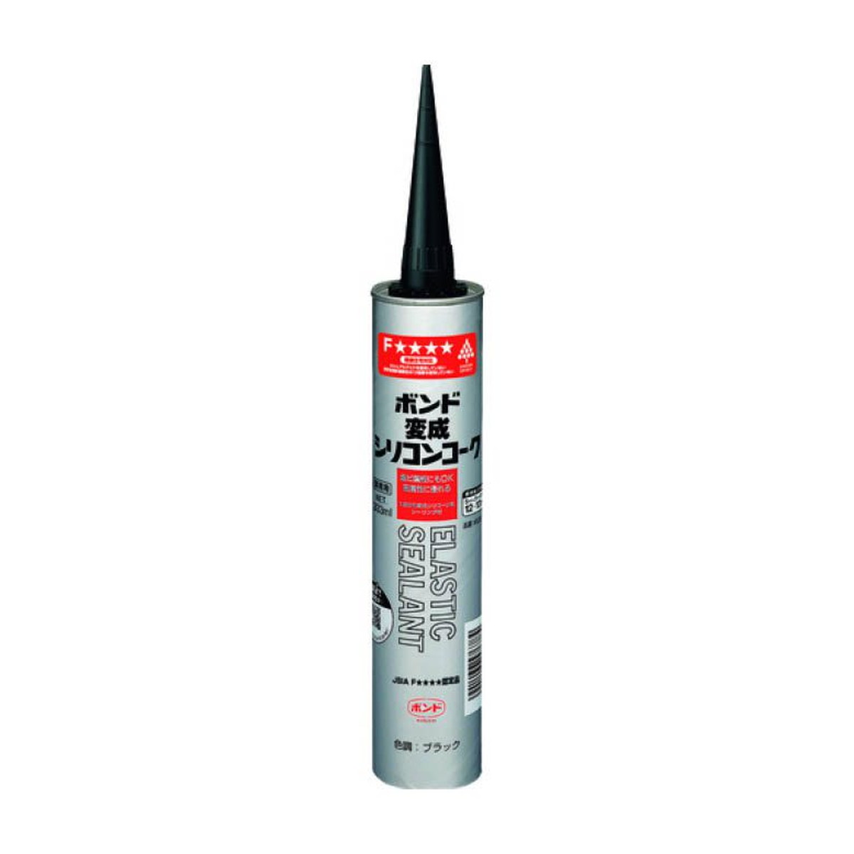 【送料込・まとめ買い×20個セット】コニシ ボンド変成シリコンコーク 333mL 黒 #57678 補修材
