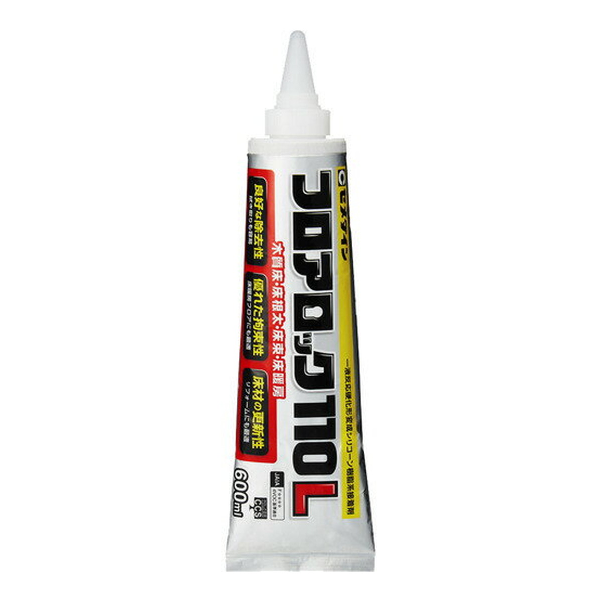 【送料込・まとめ買い×12個セット】セメダイン フロアロック 110L 白色 neoパック 600mL