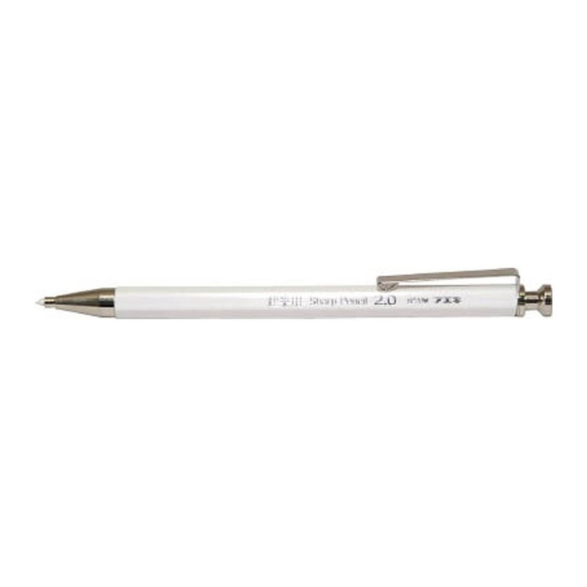 【送料込・まとめ買い×100個セット】不易糊工業 フエキ 建築用シャープペンシル2.0mm 白 SP20W-H
