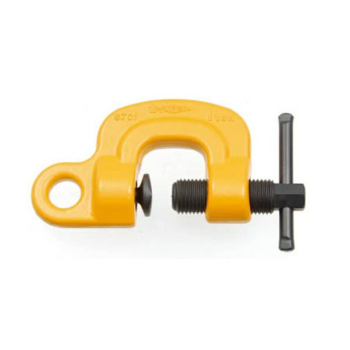 【送料込・まとめ買い×1個セット】スーパーツール ねじ式クランプ スクリューカムクランプ J型 基本使用荷重1t SJC1