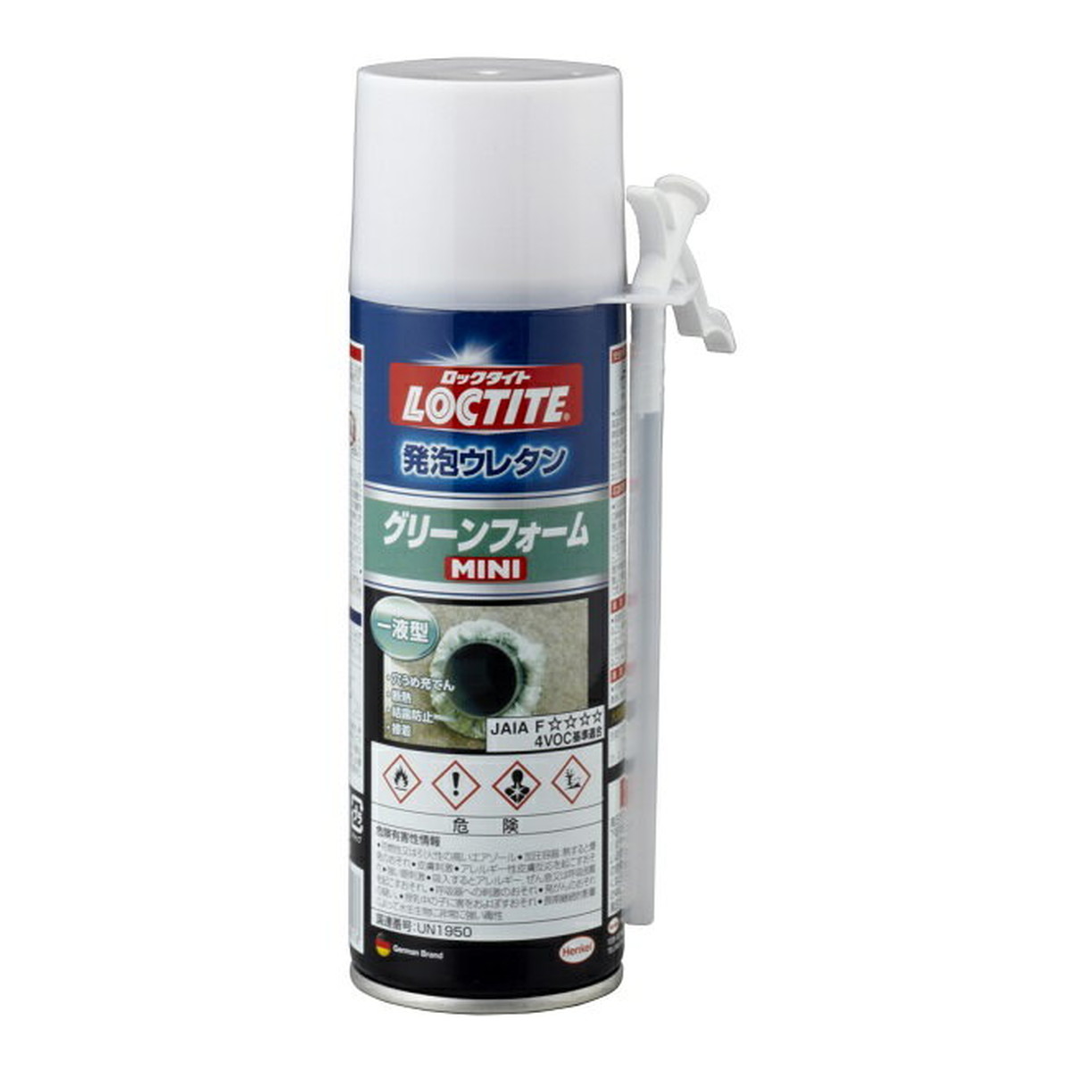【送料込・まとめ買い×12個セット】ヘンケルジャパン LOCTITE グリーンフォーム ミニ 297g 発泡ウレタン DGM-300