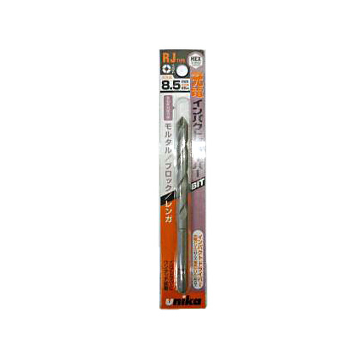 【送料込・まとめ買い×10個セット】ユニカ UNIKA 充電ドライバービットドリル RJ8.5×115mm