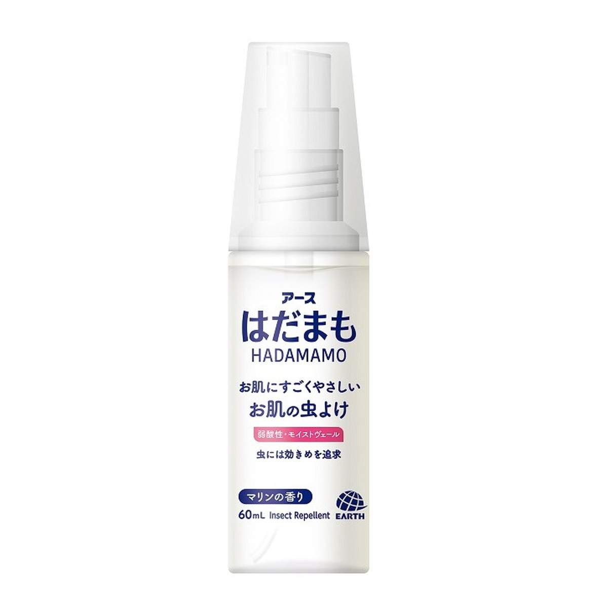 【送料込・まとめ買い×20個セット】アース製薬 はだまもミスト 60mL 虫よけ剤 マリンの香り