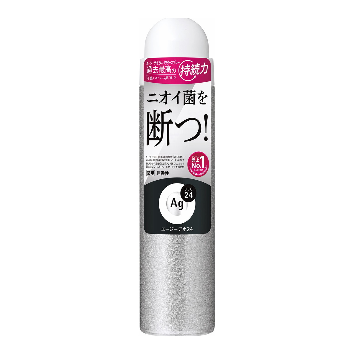 【送料込・まとめ買い×36個セット】ファイントゥデイ エージーデオ24 薬用 デオドラントスプレー 無香性 S 40g