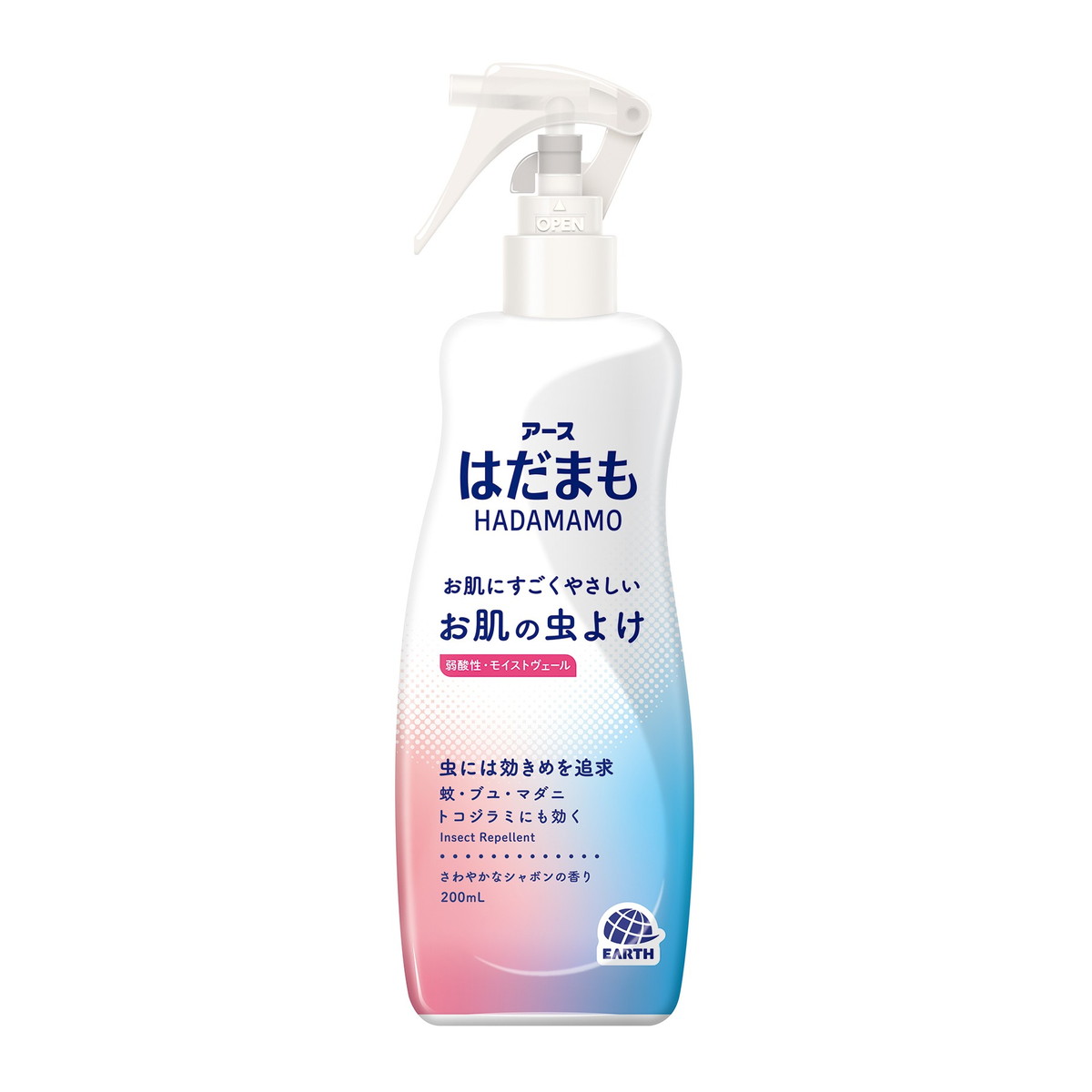 【送料込・まとめ買い×20個セット】アース製薬 はだまもミスト さわやかなシャボンの香り 200mL 虫よけ剤