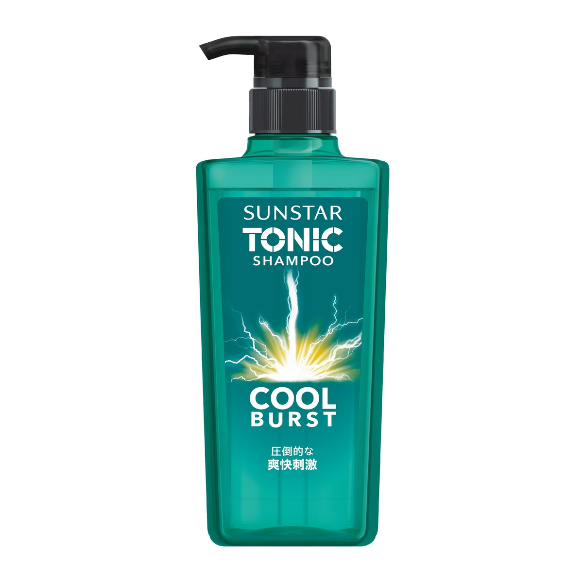 【送料込・まとめ買い×12個セット】サンスター トニック シャンプー COOL BURST 460mL