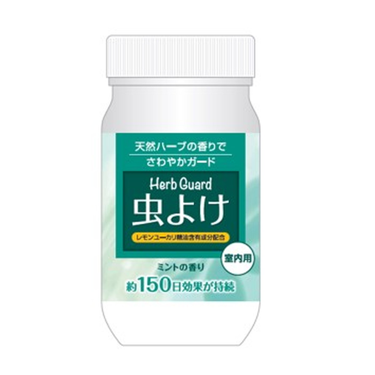 【送料込・まとめ買い×30個セット】宇部マテリアルズ 虫よけ ハーブ・ガード ミントの香り 室内用 200g