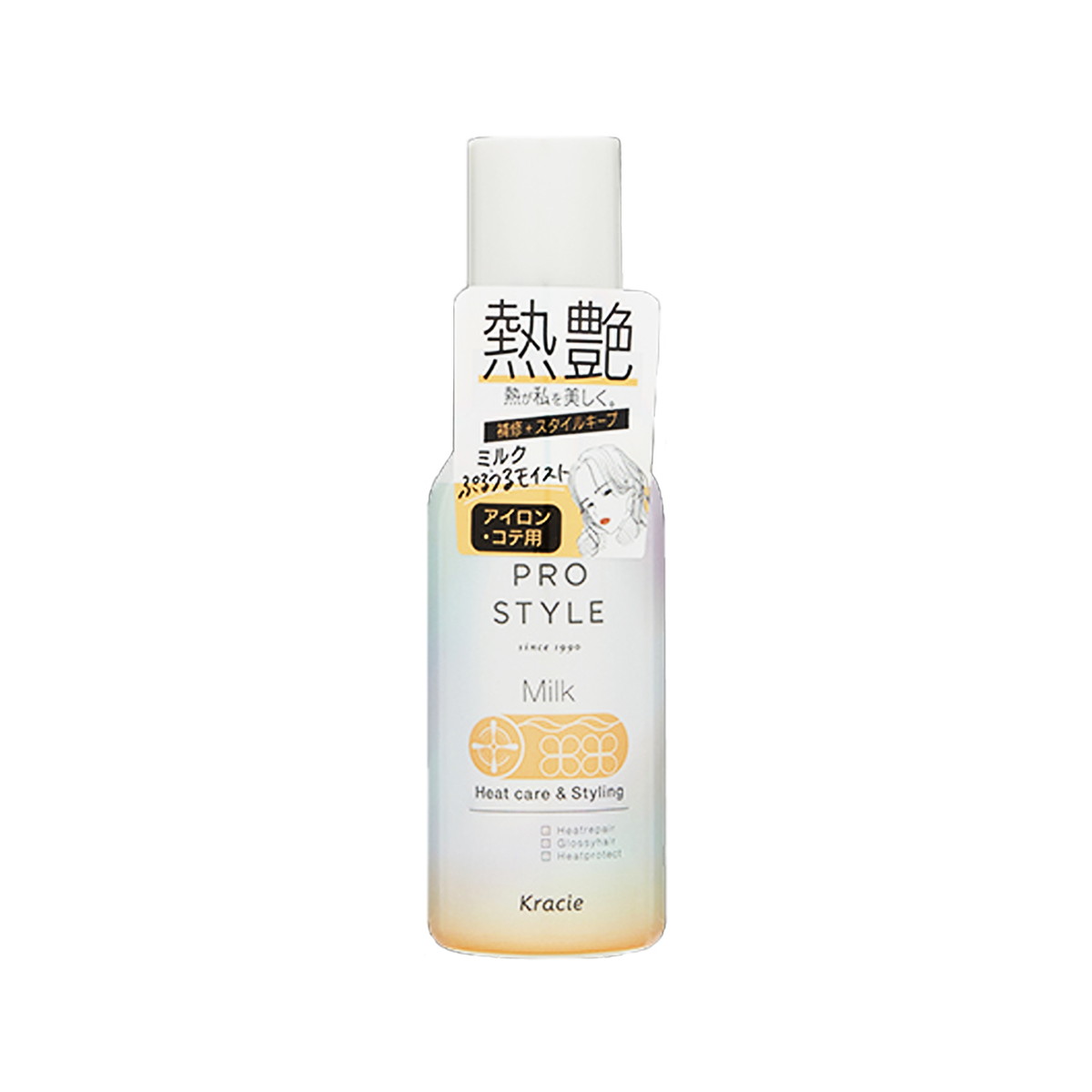 【送料込・まとめ買い×36個セット】クラシエ プロスタイル ヒートケア&スタイリング ミルク 120mL アイロン コテ用