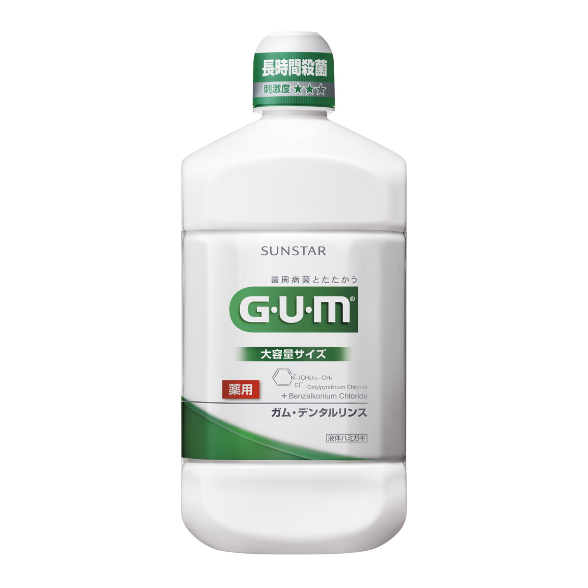 【送料込・まとめ買い×8個セット】サンスター ガム・デンタルリンス レギュラータイプ 大容量サイズ 1300mL マウスウォッシュ 薬用 液体ハミガキ マウスウォッシュ 洗口液