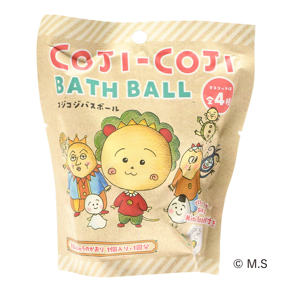 【送料込・まとめ買い×144個セット】ノルコーポレーション コジコジ バスボール おまんじゅうのかおり ※種類は選べません