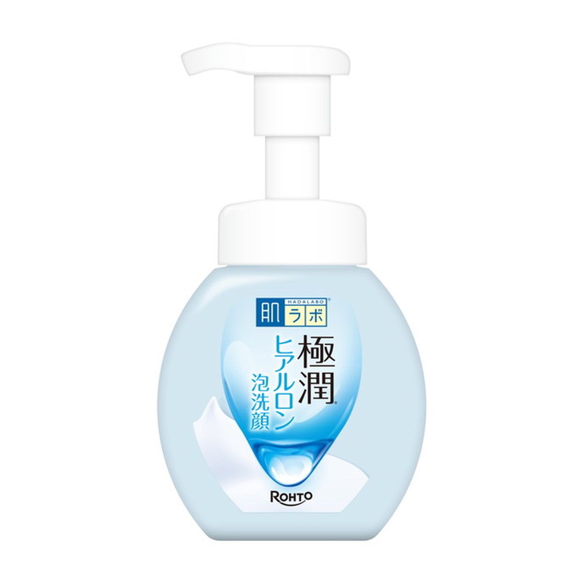【送料込・まとめ買い×36個セット】ロート製薬 肌ラボ 極潤 ヒアルロン 泡洗顔 本体 160mL 洗顔