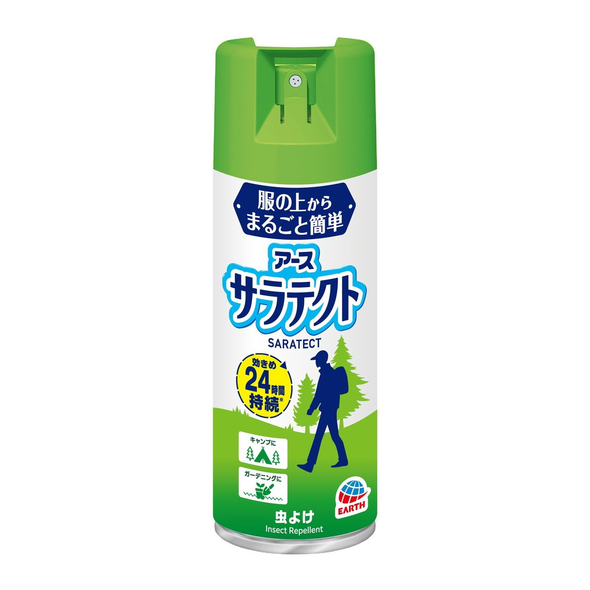 【送料込・まとめ買い&times;20個セット】アース製薬 服の上からまるごと簡単 サラテクト 大容量 400mL｜日用品＆生活雑貨の店「カットコ」