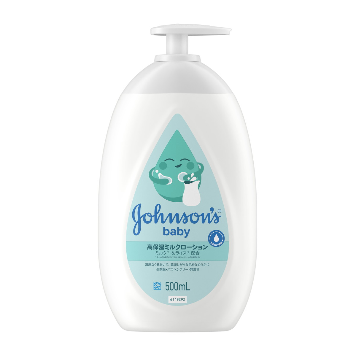 【送料込・まとめ買い×12個セット】ジョンソンベビー M&R 高保湿ローション 500ml JNTLコンシューマーヘルス