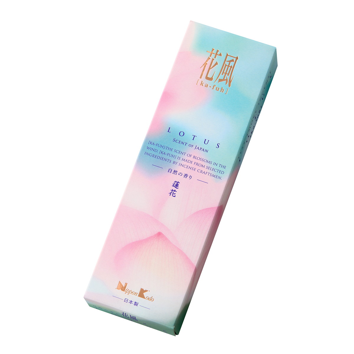 【送料込・まとめ買い&times;120個セット】花風 蓮花 小バラ詰 50g 日本香堂 お線香｜日用品＆生活雑貨の店「カットコ」