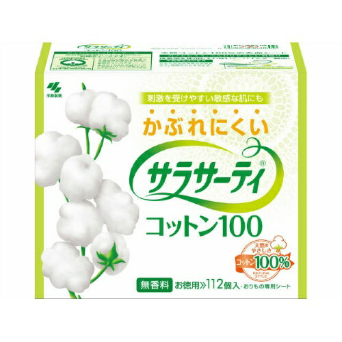 小林製薬 サラサーテイコツトン100 112枚入