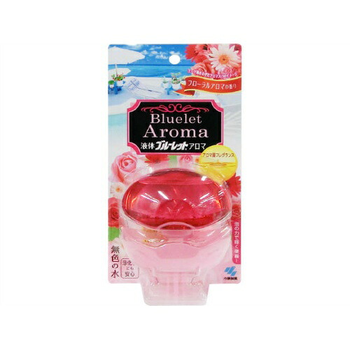 【送料込】 小林製薬 液体ブルーレットおくだけ アロマ 本体 フローラル 70ml &times;48個セット｜日用品＆生活雑貨の店「カットコ」