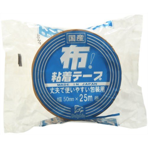 【送料込・まとめ買い×30個セット】 J-NET DN2 布粘着テープ 50mm ×25m 国産