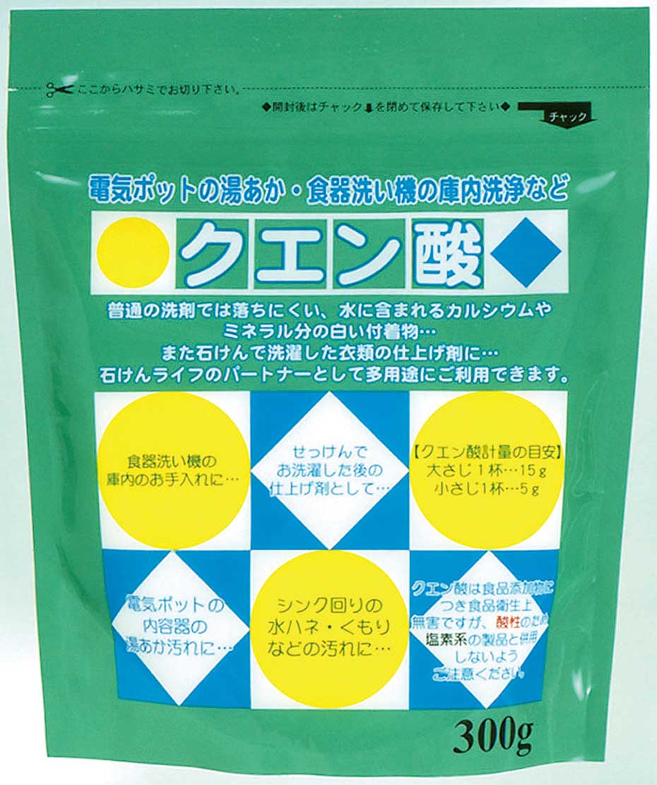 【送料込・まとめ買い&times;40個セット】地の塩社 クエン酸 300g｜日用品＆生活雑貨の店「カットコ」 10,948円