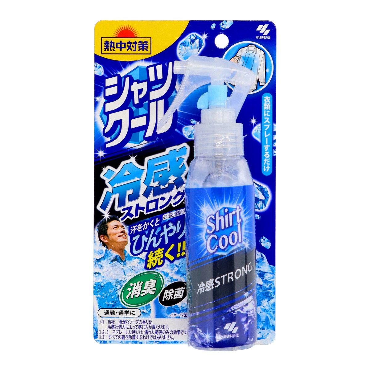 【送料込・まとめ買い&times;40個セット】小林製薬 熱中対策 シャツクール 冷感ストロング 100ml 1個｜日用品＆生活雑貨の店「カットコ」