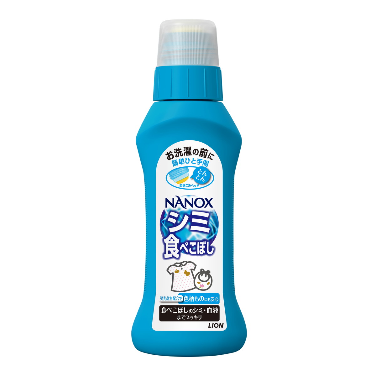 【送料込・まとめ買い×24個セット】ライオン トップ NANOX ナノックス シミ用 本体 160g