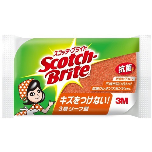 住友3M スコッチブライト 抗菌リーフオレンジ SS-72K