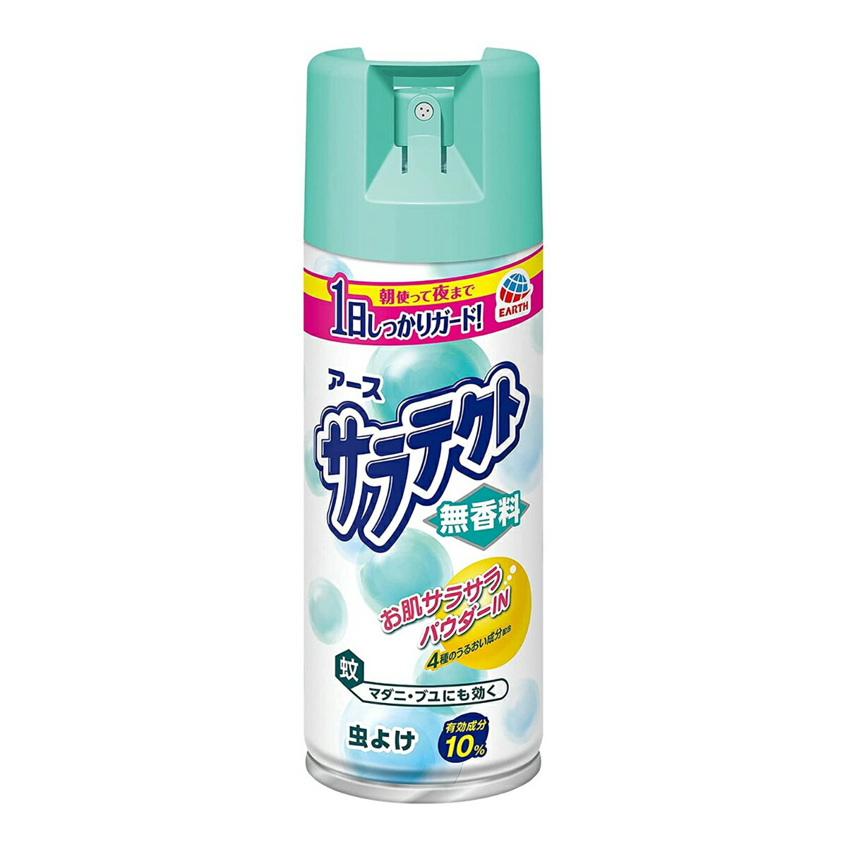 【送料込・まとめ買い×20個セット】 アース製薬 サラテクト 無香料 400ml 【虫除け剤・スプレータイプ】