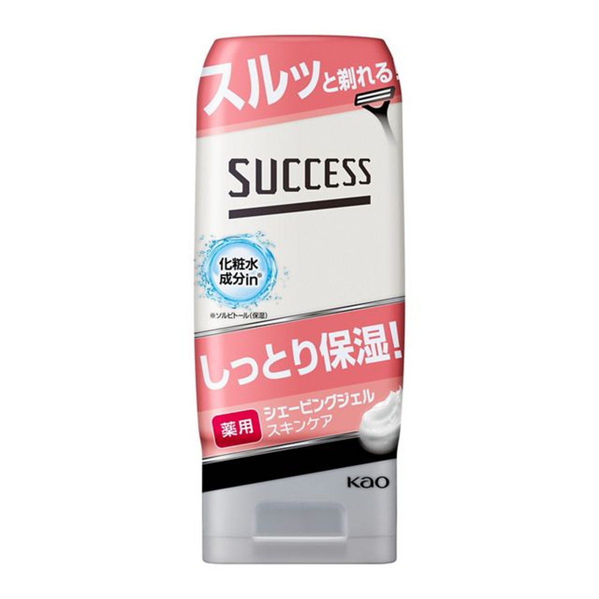 【送料込・まとめ買い×24個セット】花王 サクセス 薬用シェービングジェル スキンケアタイプ 180g