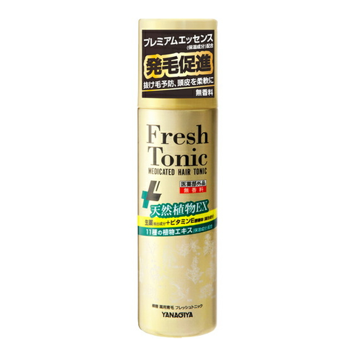 【送料込・まとめ買い&times;36個セット】 柳屋本店 薬用育毛フレッシュトニック プレミアムエッセンス 無香料 190g｜日用品＆生活雑貨の店「カットコ」