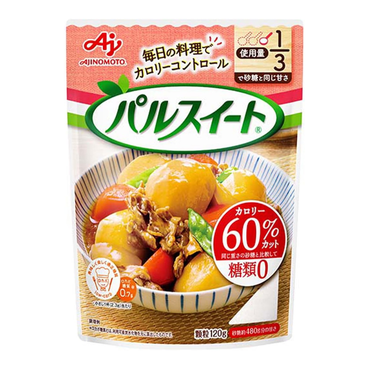 【送料込・まとめ買い×40個セット】 味の素 パルスイート 袋 120g